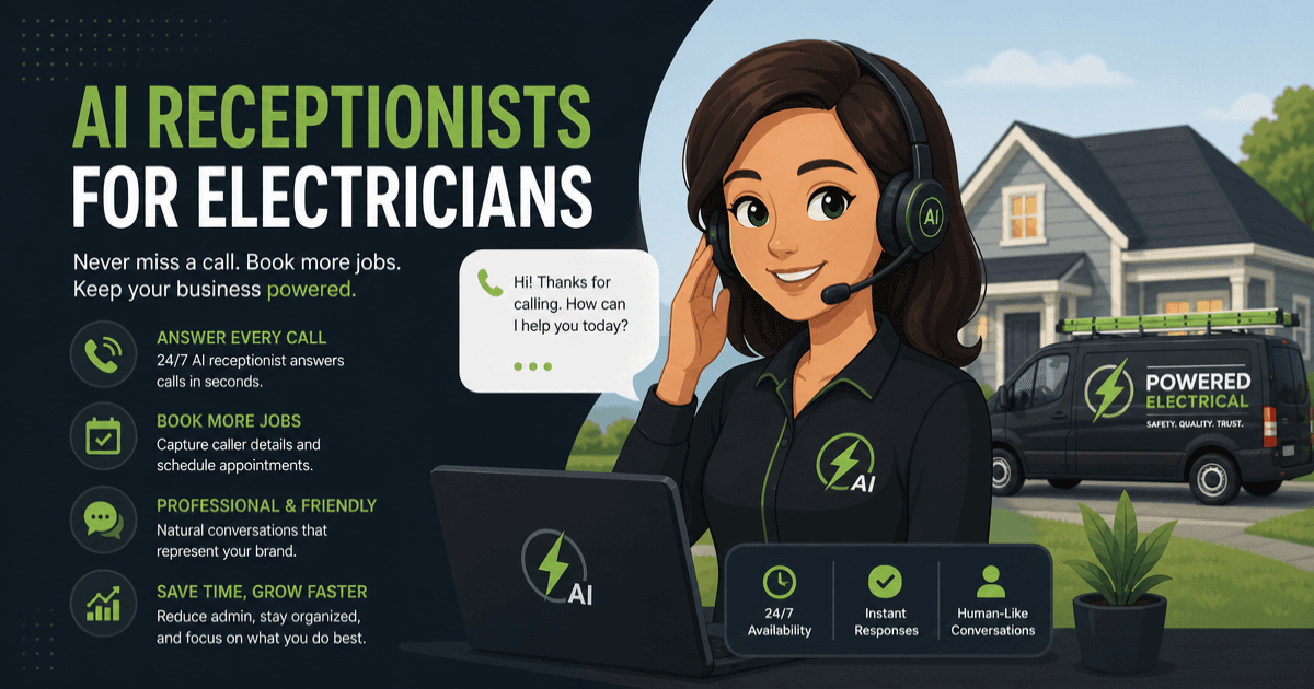 AI Receptionist for Electricians: Complete Guide [2026]