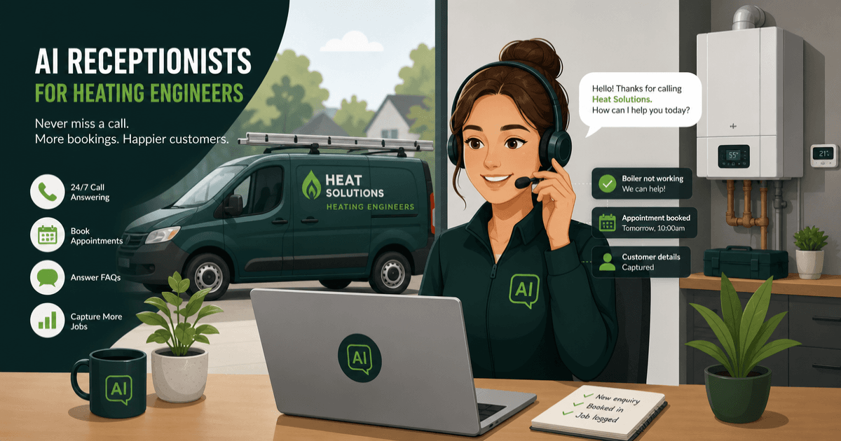 AI Receptionist for Heating Engineers: Complete Guide [2026]